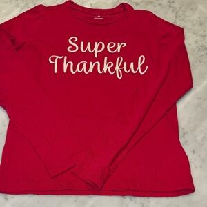 Crewcuts Red 'Super Thankful' Kids Shirt